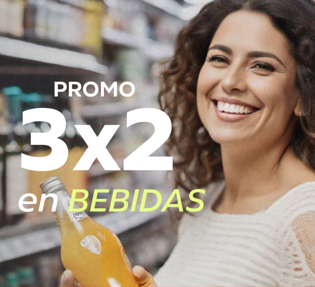 Promo 3x2 en Bebidas