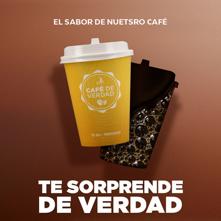 el sabor de nuestro café te sorprende de verdad
